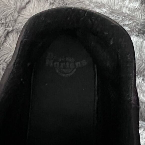 Vintage Dr. Martens Brown Grizzly Chunky Leather Low Boots-UK 11 US 12 - Picture 9 of 11